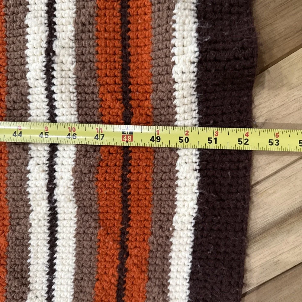 Vintage Handmade Afghan Blanket – 67